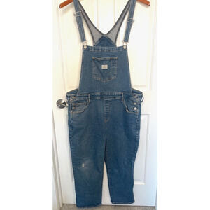 Levi's Women's Vintage-style Denim Overalls Sz 22 Casual Relaxed Fisherman Boho